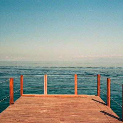 Pier over a calm sea