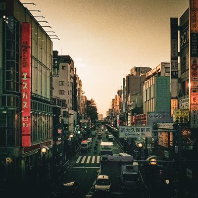 Shin-Okubo at dusk