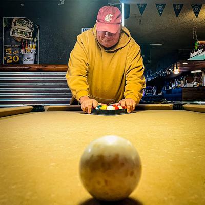 Games table in a bar
