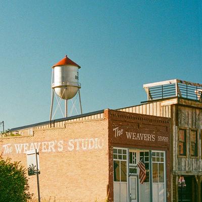 Water tower and storefront
