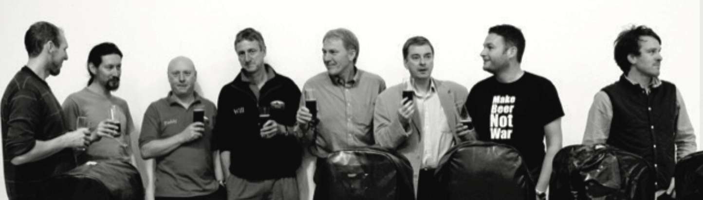 Founding members of the London Brewers Alliance at an early gathering